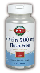 Flush Free Niacin 500mg 60 Tablet