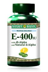 Vitamin E 400 iu Water Soluble 100 softgels