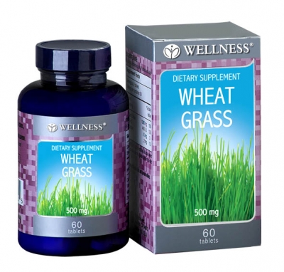 Wheat Grass 500 Mg 60 Tabs