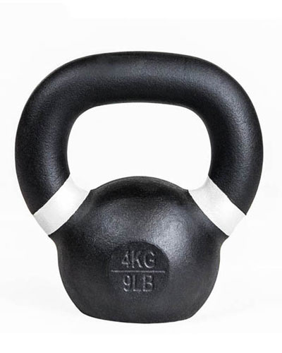 Gravity Cast Iron Kettlebell with color Band 4kg - IR1400