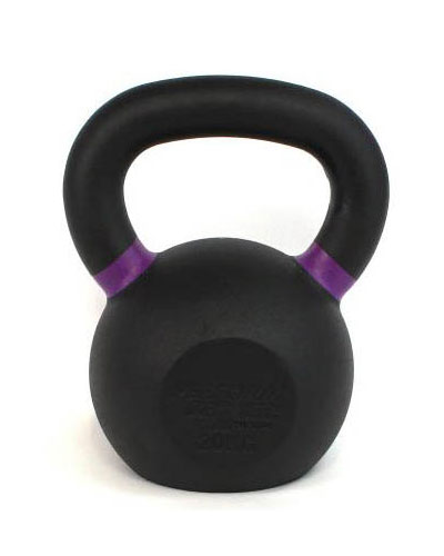 Gravity Cast Iron Kettlebell with color Band 20kg - IR1400