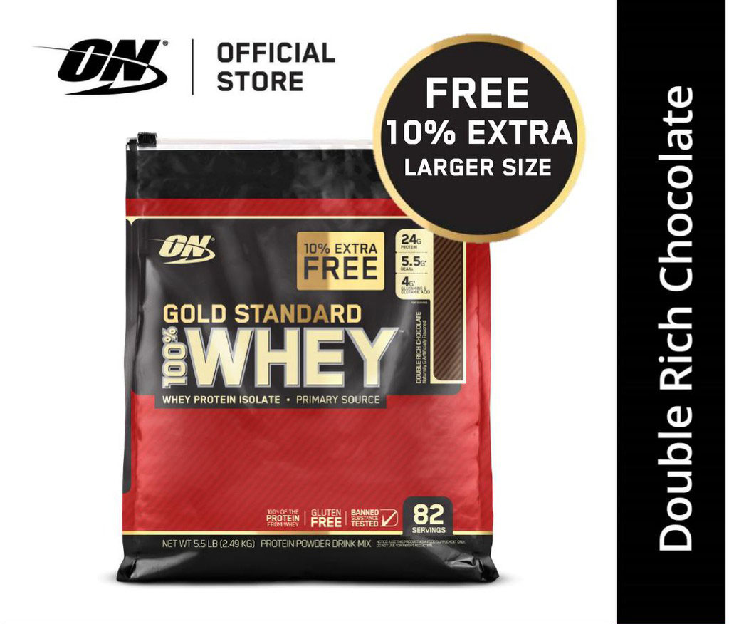 Gold Standard Whey 100% Isolate 5.5 Lbs Chocolate