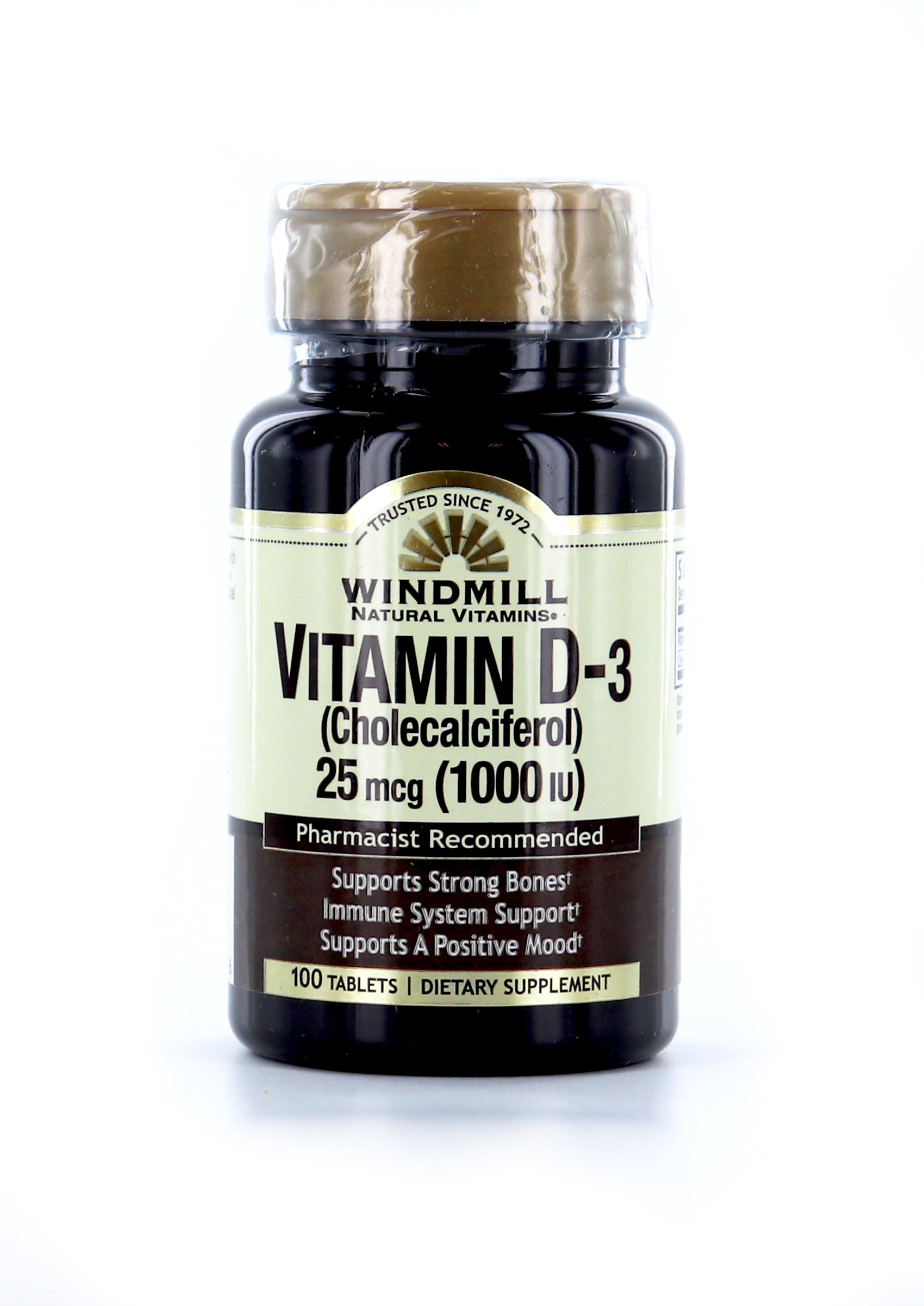 Vitamin D3 1000 IU 100 Tablet