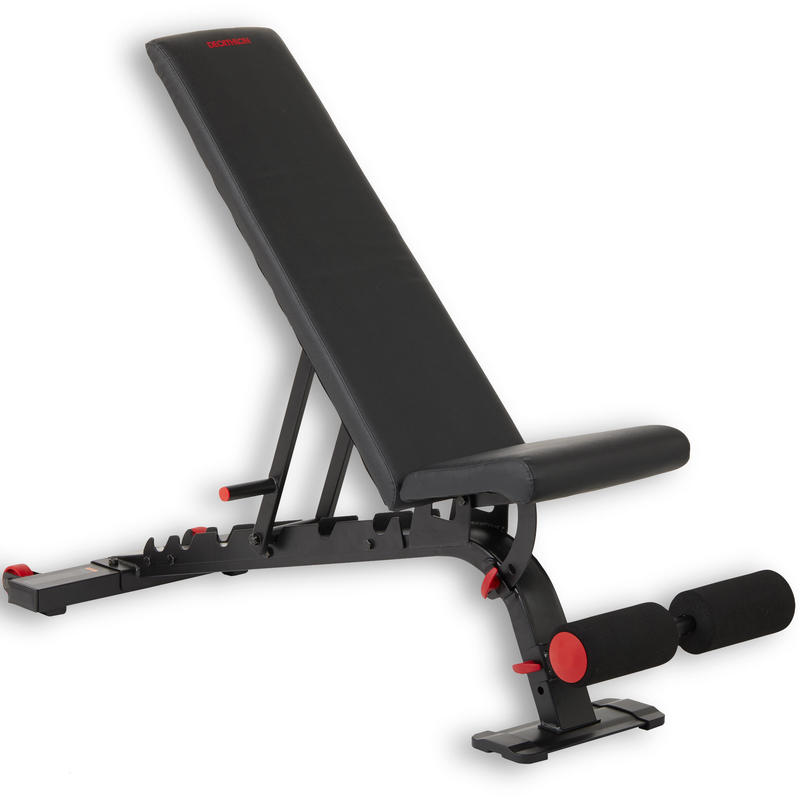 Reinforced Flat Inclined Weights Bench