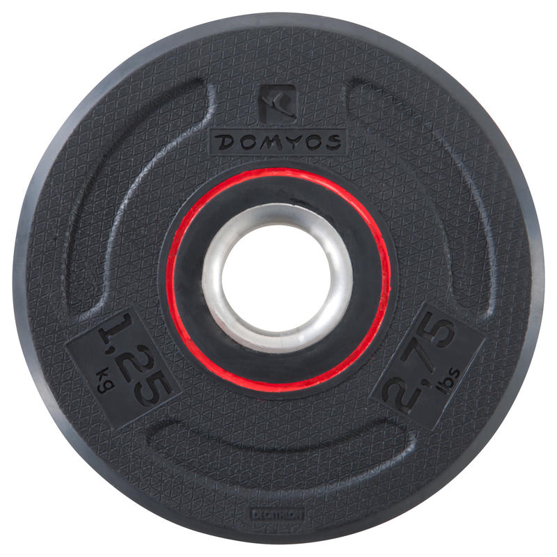 Rubber Weight disc 28mm 1.25kg