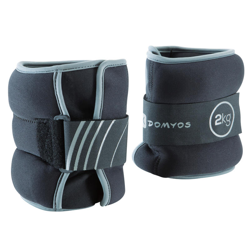 Tone Softbell Adjustable wrist and Ankle weight Twin-pack 2kg