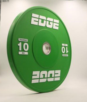 Plate Coloured Eco Weightlifting Plate Pairs (10Kg x 2)