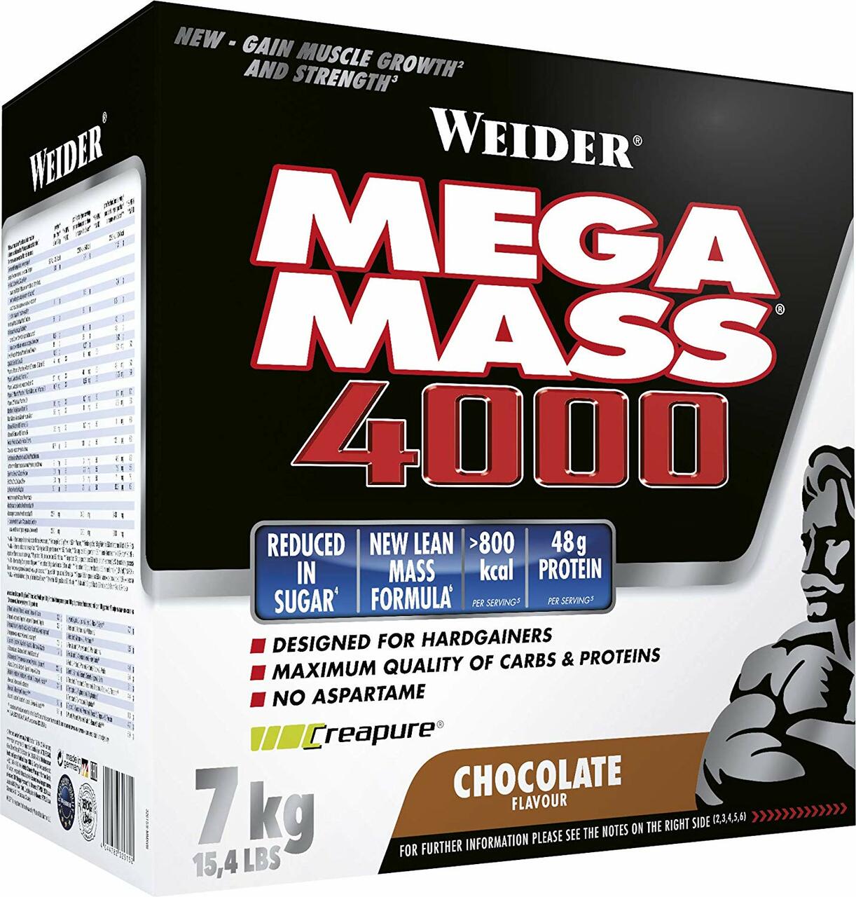 Mega Mass 4000 7kg Coklat