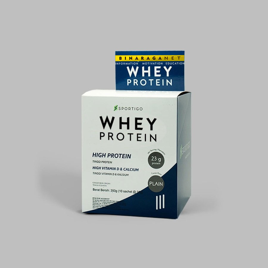 Whey Protein Plain 350g (10 Sachet)