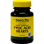 Folic Acid  Hearts 90 tabs